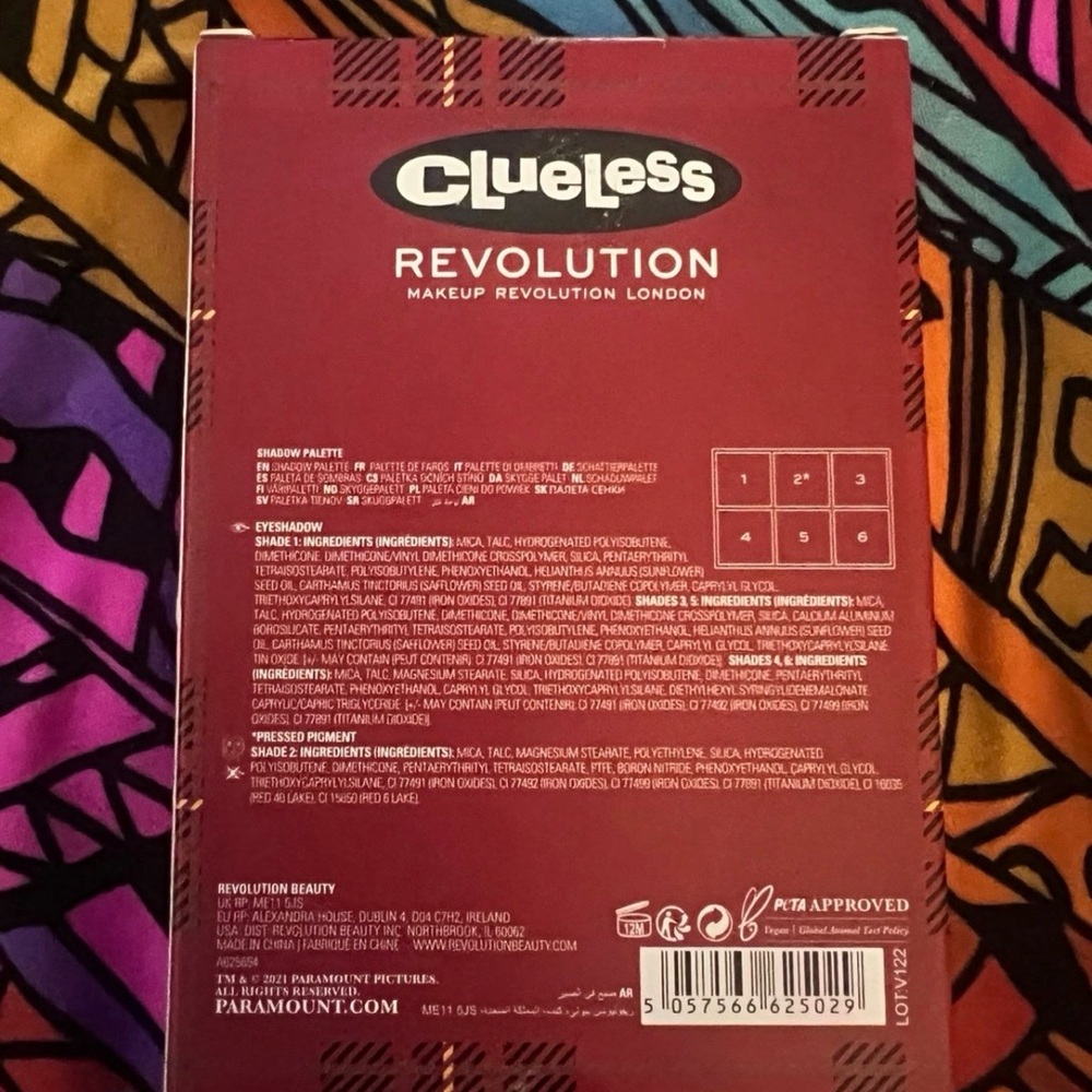 Revolution x Clueless Tai “Rolling with the Homies” Eyeshadow Palette NEW - Picture 5 of 5